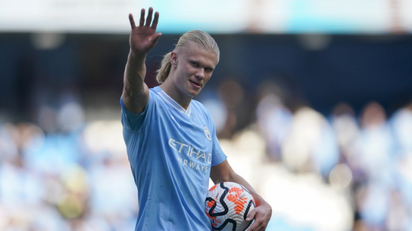 Нападающий «Манчестер Сити» Холанд забил 5 мячей в матче Кубка Англии